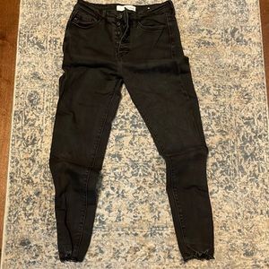 Kancan black ankle skinny jeans